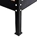 Work Bench Tool Storage Steel Frame Workshop Table W/ Drawer & Peg Board