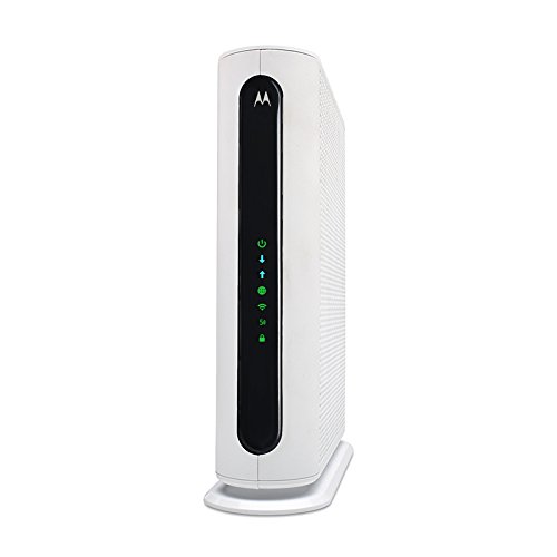 UPC 855631006194, Motorola MG7550 16x4 Cable Modem, AC1900 Dual Band Wi-Fi Gigabit Router with Power Boost, 686 Mbps DOCSIS 3.0 Certified by Comcast, Charter Spectrum, Time Warner, Cox, More (White)