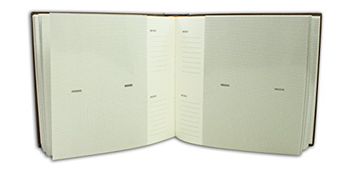 Golden State Art Photo Album Beige Suede Cover, Holds 200 4x6 Pictures - Thumbnail 6
