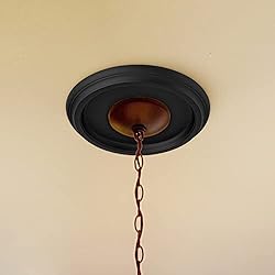 EIFHYT 2 Pack Molded PU Ceiling Medallion for Light