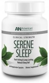 American Nutriceuticals Serene Sleep 60 Vegetarian Capsules by American Nutriceuticals