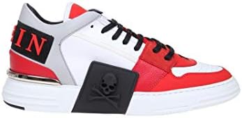 Philipp Plein ラグジュアリーファッション メンズ Msc2267pte029n13 ホワイト 革 運動靴 秋冬 Kishimi Com