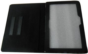 Rikki Knight Curaco Flag on Distressed Wood Design Black Faux Leather Case for The Kindle Fire HDX 8.9” (2013 Version)
