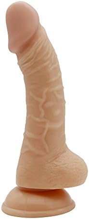 Owuo Realistic 7.6 Inch Silicone D-i-l d-o, Hands-free Suction Cup For M - ale Wellness &amp; Relaxation (Flesh108)