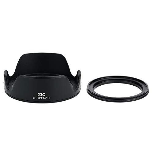JJC Lens Hood for Canon EF 40mm F2.8, Fujifilm XC 15-45mm F3.5-5.6 OIS PZ & Fuji XF 18mm f/2 R, for Nikon Z 40mm f/2 & for Nikon 28mm f/2.8 Lens - Compatible with Ф52mm Filter