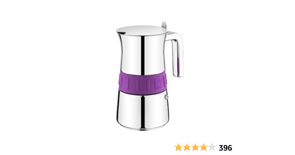 BRA Cafetera Italiana 170558 6 Tazas, Gris y Mora : Amazon.es: Hogar y  cocina