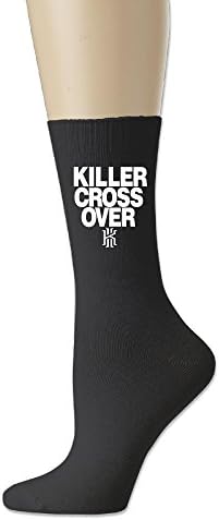 Pon NOP Unisex Killer Cross Over Irving #2 All-Season Cotton Crew Athletic Socks Black (3 Colors)