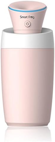 OBUAO 2017 Mini car office outdoor USB portable beauty micro-key control of a humidifier (Pink)