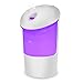 USB Car Essential Oil Diffuser Air Refresher Portable Aromatherapy Ultrasonic Humidifier with 7 Color LED Lights for Travel Vehicle Office Home