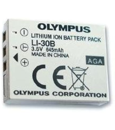Batterie Originale Olympus Li-30B - Pour Appareils Mju Mini S - Neuf Sous Blister