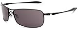 Oakley Men's Crosshair 2.0 Metal Sunglasses,Matte Black Frame/Warm Grey Lens,one size