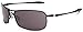 Oakley Men's Crosshair 2.0 Metal Sunglasses,Matte Black Frame/Warm Grey Lens,one size