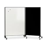 Quartet Motion Series Room Divider Partition, 48" x