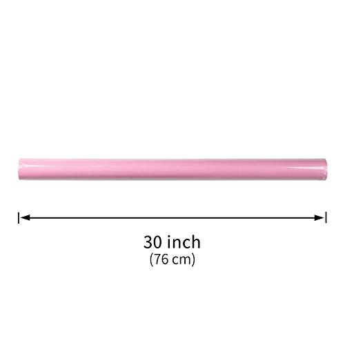 image for RUSPEPA Pink Kraft Wrapping Paper - 81.5 Sq Ft Heavyweight Paper for W