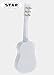 Star Kids Acoustic Toy Guitar 23 Inches Color White, MG50-WH