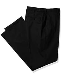 Dockers pantalones largos y altos de algodón para hombre, talla grande y alta, ajuste clásico, color caqui