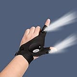 LED Gloves LED Flashlight Gloves, Finger Lights
