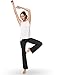 Bamans Women's Cute Mesh Sleeveless Workout Clothes Yoga Tops Open Back Exercise Gym Shirts Sports Running Tank Tops