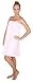 Arus Women's Organic Turkish Cotton Adjustable Closure Spa Shower and Bath Wrap