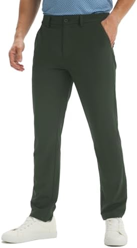 Greg Norman Navy Blue Golf Pants Men Lightweight Mens Joggers with