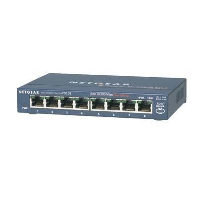 Netgear NET-FS108NA ProSafe 8 Port 10/100 Switch