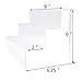 Acrylic Risers for Display, 2 Pack 3 Tier Acrylic Display Riser, Clear Display Stands for Shelf Dessert Cupcake Candy Food Tabletop Collectibles Product Bar Action Figure Showcase, 9x6.25 inch