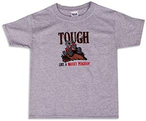 NEW MASSEY FERGUSON TOUGH LIKE A MASSEY FERGUSON T-SHIRT YOUTH SMALL