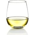 Poolside Unbreakable Stemless Plastic Wine Glasses ~ Elegant Durable Reusable Glassware ~ Sophisticated Design ~ Shatterproof Dishwasher Safe Indoor/Outdoor Barware ~ 100% Tritan ~ Set of 8~16 oz
