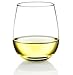 Poolside Unbreakable Stemless Plastic Wine Glasses ~ Elegant Durable Reusable Glassware ~ Sophisticated Design ~ Shatterproof Dishwasher Safe Indoor/Outdoor Barware ~ 100% Tritan ~ Set of 8~16 oz