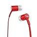 SOL REPUBLIC Jax Wired 1-Button In-Ear Headphones, Android Compatible, Tangle Free Cable, In-Ear Noise Isolation, 4 Ear Tip Sizes, Great For Calls, 1112-33 Red