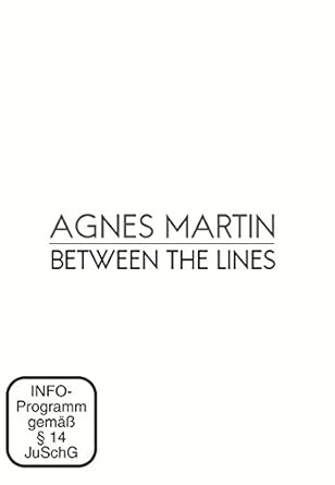 Agnes Martin Between The Lines Originalfassung Mit Deutschen Untertiteln Amazon De D Avigdor Leon Dvd Blu Ray