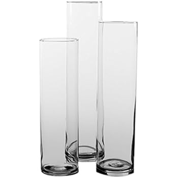 Eastland Tall Cylinder Vases Set of 3