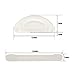 10 Pairs Eyeglass Nose Pads Silicone Soft Seft Adhesive Thin Anti-Slip Nosepads for Eyeglasses Glasses Sunglasses (Transparent 1mm)