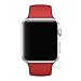Sunfeiorts Silicone Bracelet Strap Band For Apple Watch 38mm 42mm (Red, 42mm)