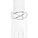 Pop Fashion Silvertone Celtic Knot Cuff Bracelet design bangle fashion jewelry Anniversary Gifts Bridesmaids fashion jewelry bracelet silver jewelry for women friendship bracelets