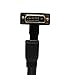 SinLoon DVI to HDMI Cable Gold-Plated 90 Degree Angle DVI 24 1 Male to HDMI Female 1080p Video Converter - Flat, DVD & Projector Adapter