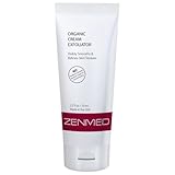 ZENMED Organic Cream Exfoliator - 2.5 oz. 100% Vegetarian Created Help Oxygenate & Revive Sensitive Skin Types With Jojoba To Scrub & Rid Dead Skin Cells