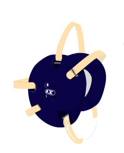 Cliff Keen Custom Signature Headgear -PURPLE/VEGAS GOLD