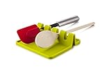 Tomorrow's Kitchen Silicone Utensil Rest, Green