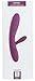SVAKOM Lester Powerful Ultra-long Battery Intelligent G-spot Rechargeable Rabbit Vibrator with Heating Mode(Violet) .