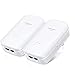TP-Link AV1000 2-Port Gigabit Powerline Adapter, Up to 1000Mbps (TL-PA7020 KIT) (Renewed)