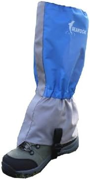 Searock Waterproof Snow Boot Covers Gaiters Leg Cover for Biking Boating Fishing Skiing Snowboarding Hiking Climbing Hunting (Blue)
