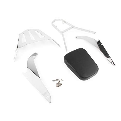 Backrest Sissy Bar + Luggage Rack For Suzuki Boulevard M109R M109R2 M109RZ Limited Boss
