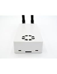 stratux Funda con ventilador, Blanco ABS