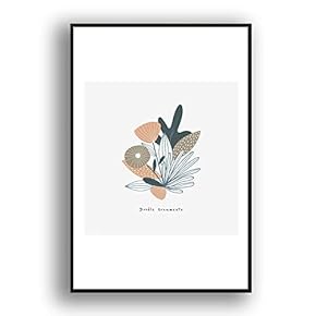 Framed Canvas Wall Art Abstract for Living Room, Bedroom Color Block Canvas Prints for Modern Home Decoration Ready to Hang - 16"x24" inches