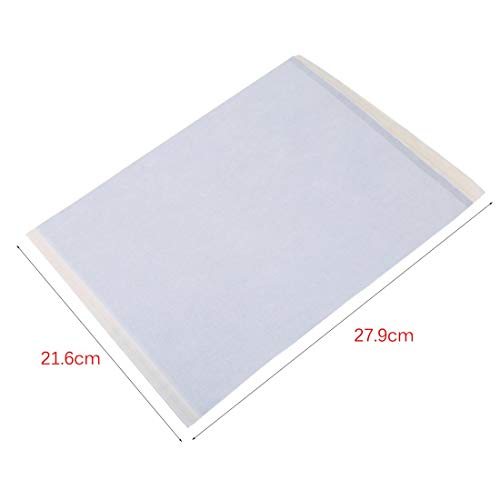100 Sheets A4 Size Tattoo Carbon Thermal Tracing Copy Stencil Body Transfer Paper Copier Tattoo Accessory - White,Purple,Black/Blue,Yellow