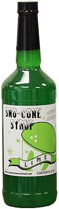 Snow Cone & Shave Ice Syrup 32oz RTU (Green Apple)
