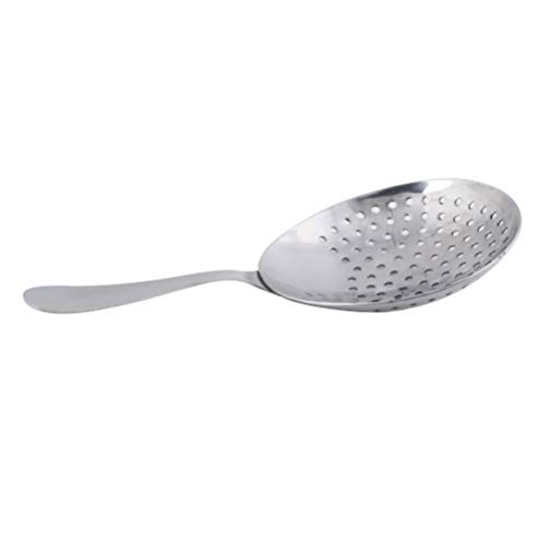 BESTONZON 1pc Edelstahl Cocktail Sieb/Bar Sieb, professionelle Barkeeper Zubehör (16cm)
