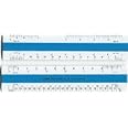 Staedtler Flat Scale, 12 Inch Architectural Scale Ruler, 56189-10BK