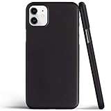 totallee Thin iPhone 11 Case, Thinnest Cover Ultra Slim Minimal - for Apple iPhone 11 (2019) (Frosted Black)